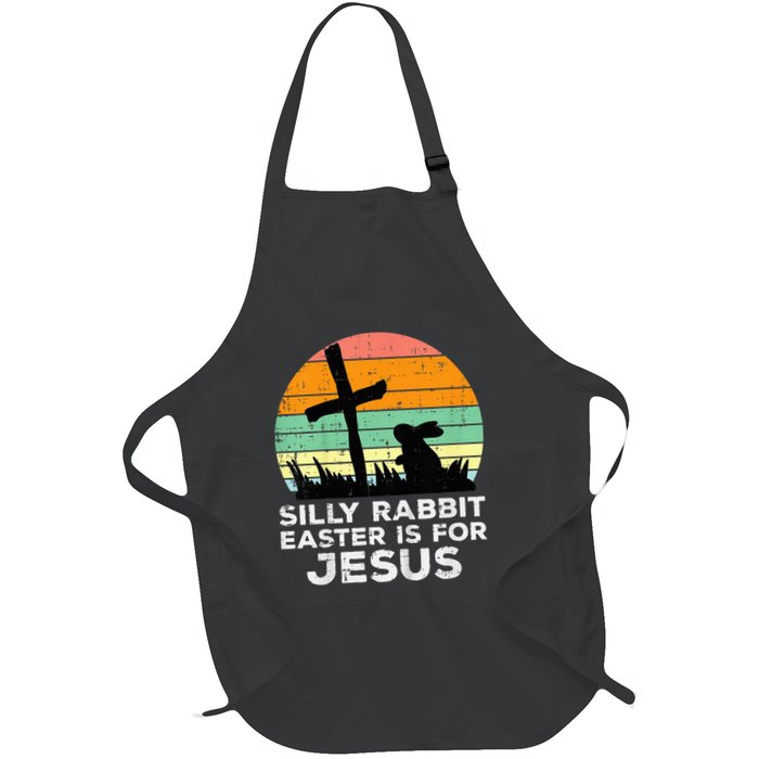 Silly Rabbit Easter Is For Jesus Christians Apron