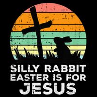 Silly Rabbit Easter Is For Jesus Christians Sustainable Bucket Hat