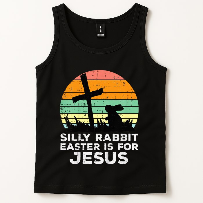 Silly Rabbit Easter Is For Jesus Christians Tank Top