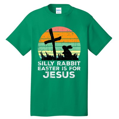 Silly Rabbit Easter Is For Jesus Christians Tall T-Shirt