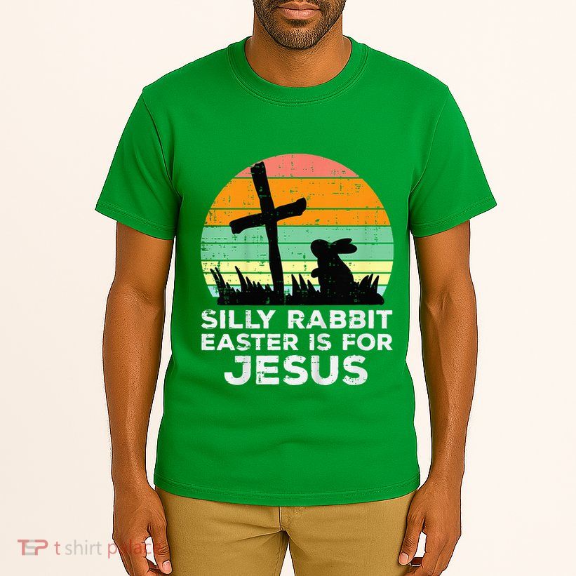 Silly Rabbit Easter Is For Jesus Christians Tall T-Shirt