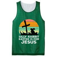 Silly Rabbit Easter Is For Jesus Christians Mesh Reversible Basketball Jersey Tank