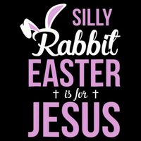 Silly Rabbit Easter Is For Jesus Backpack