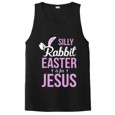 Silly Rabbit Easter Is For Jesus PosiCharge Competitor Tank