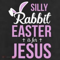 Silly Rabbit Easter Is For Jesus Trucker Hat