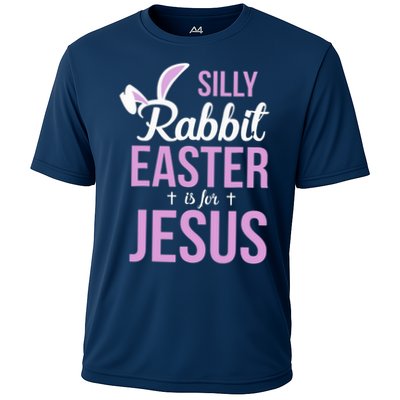 Silly Rabbit Easter Is For Jesus Performance Shirt