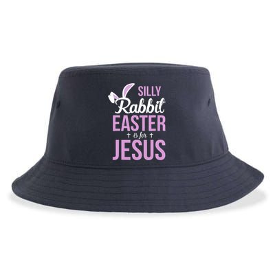 Silly Rabbit Easter Is For Jesus Sustainable Bucket Hat