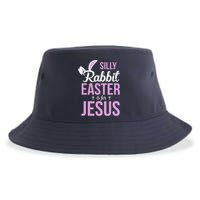 Silly Rabbit Easter Is For Jesus Sustainable Bucket Hat