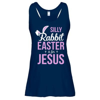 Silly Rabbit Easter Is For Jesus Ladies Essential Flowy Tank
