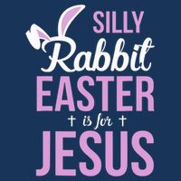 Silly Rabbit Easter Is For Jesus 16 in Basic Backpack