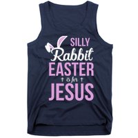 Silly Rabbit Easter Is For Jesus Tank Top