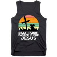 Silly Rabbit Easter Is For Jesus Christians  Tank Top
