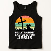 Silly Rabbit Easter Is For Jesus Christians  Tank Top