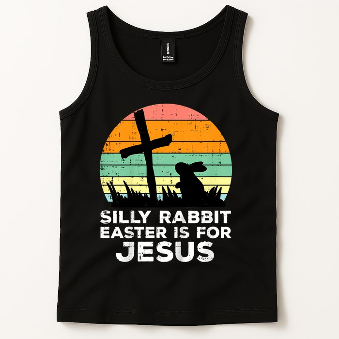 Silly Rabbit Easter Is For Jesus Christians  Tank Top
