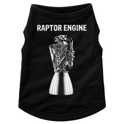 Starship Raptor Engine For Space Explorer & Rocket Scientist Doggie Tank