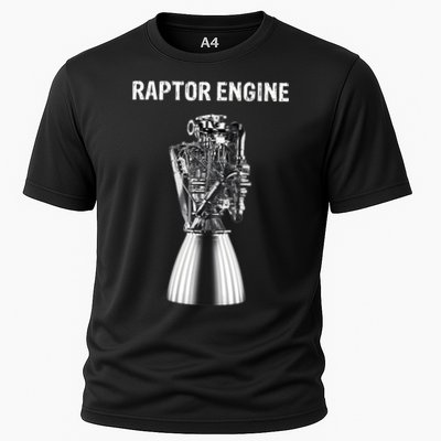 Starship Raptor Engine For Space Explorer & Rocket Scientist Performance Shirt