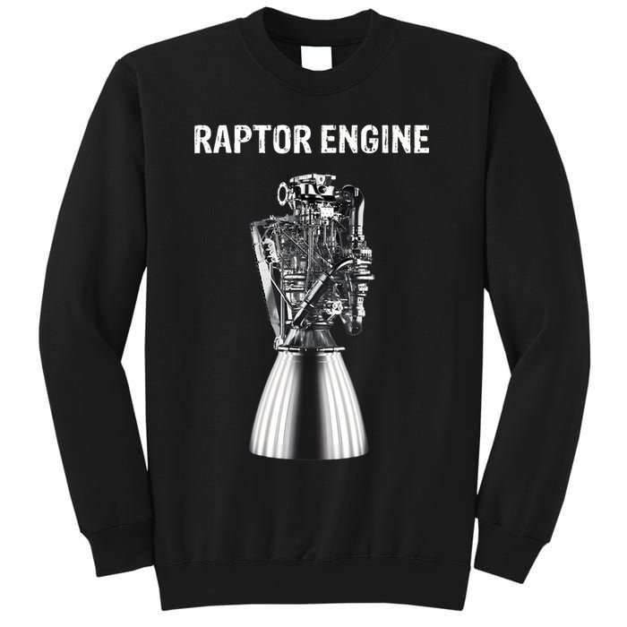 Starship Raptor Engine For Space Explorer & Rocket Scientist Sweatshirt