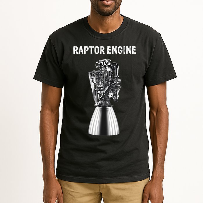 Starship Raptor Engine For Space Explorer & Rocket Scientist Tall T-Shirt
