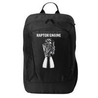 Starship Raptor Engine For Space Explorer & Rocket Scientist City Backpack