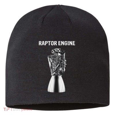 Starship Raptor Engine For Space Explorer & Rocket Scientist Sustainable Beanie