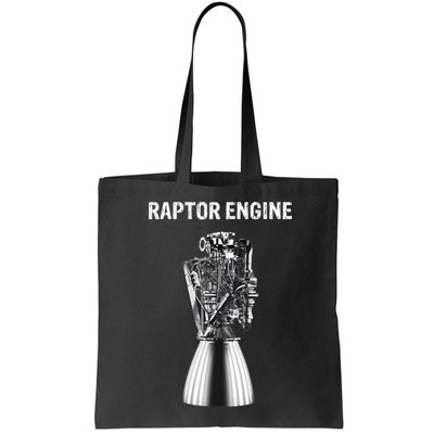 Starship Raptor Engine For Space Explorer & Rocket Scientist Bag
