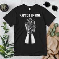 Starship Raptor Engine For Space Explorer & Rocket Scientist Premium T-Shirt
