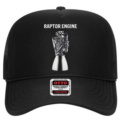 Starship Raptor Engine For Space Explorer & Rocket Scientist Trucker Hat