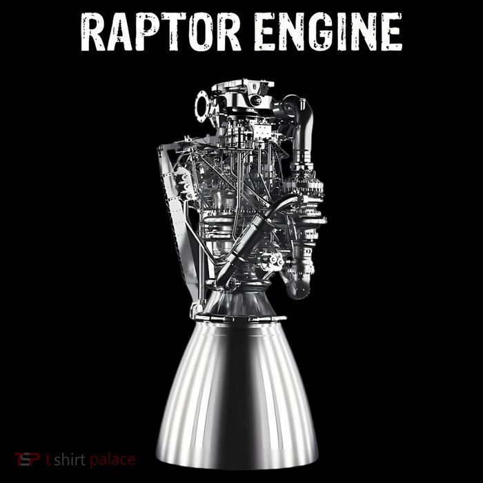 Starship Raptor Engine For Space Explorer & Rocket Scientist Zip Tote Bag