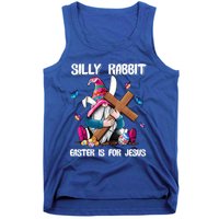 Silly Rabbit Easter Is For Jesus Gnome Easter Day Great Gift Tank Top