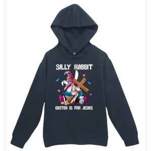 Silly Rabbit Easter Is For Jesus Gnome Easter Day Great Gift Urban Pullover Hoodie