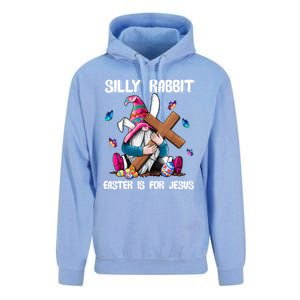 Silly Rabbit Easter Is For Jesus Gnome Easter Day Great Gift Unisex Surf Hoodie