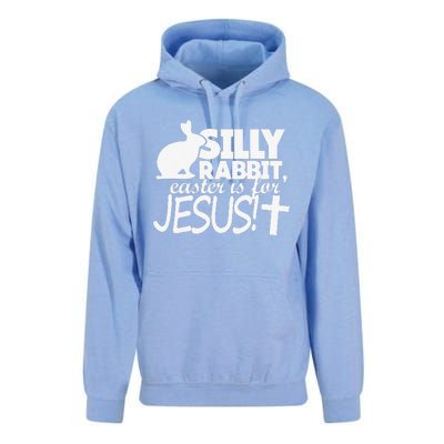 Silly Rabbit Easter Is For Jesus Happy Easters Unisex Surf Hoodie