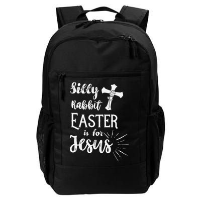 Silly Rabbit Easter Is For Jesus Christian Backpack