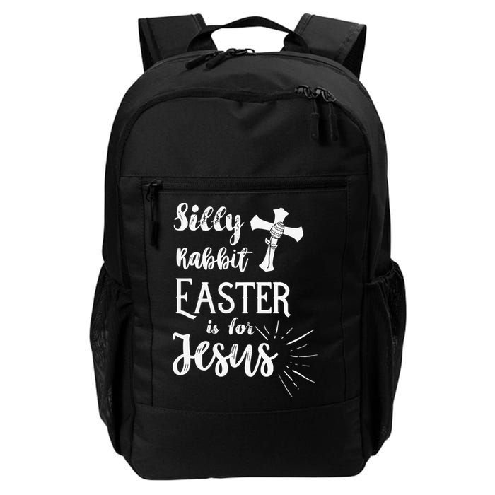 Silly Rabbit Easter Is For Jesus Christian Backpack