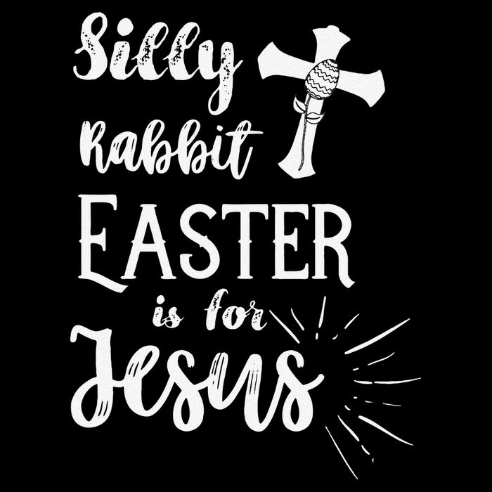 Silly Rabbit Easter Is For Jesus Christian Backpack