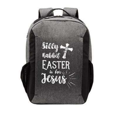 Silly Rabbit Easter Is For Jesus Christian Vector Backpack