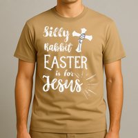 Silly Rabbit Easter Is For Jesus Christian T-Shirt