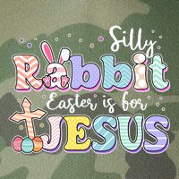 Silly Rabbit Easter Is For Jesus Legacy Tie Dye Trucker Hat