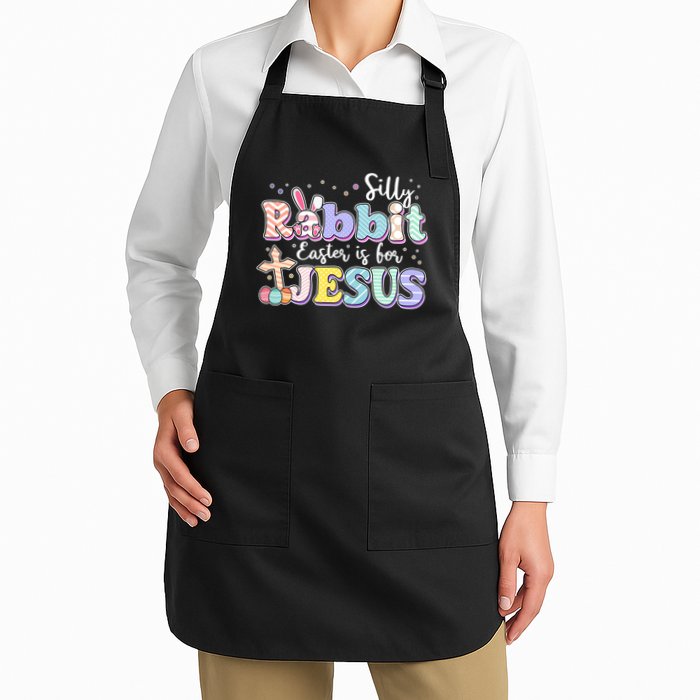 Silly Rabbit Easter Is For Jesus Apron