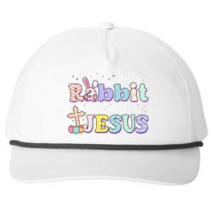 Silly Rabbit Easter Is For Jesus Snapback Five-Panel Rope Hat