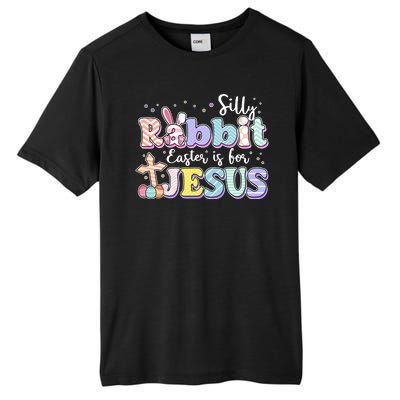 Silly Rabbit Easter Is For Jesus Tall Fusion ChromaSoft Performance T-Shirt