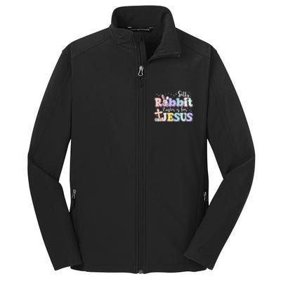 Silly Rabbit Easter Is For Jesus Core Soft Shell Jacket