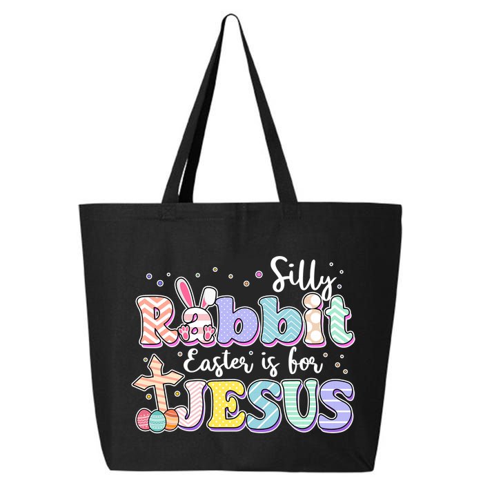 Silly Rabbit Easter Is For Jesus 25L Jumbo Tote