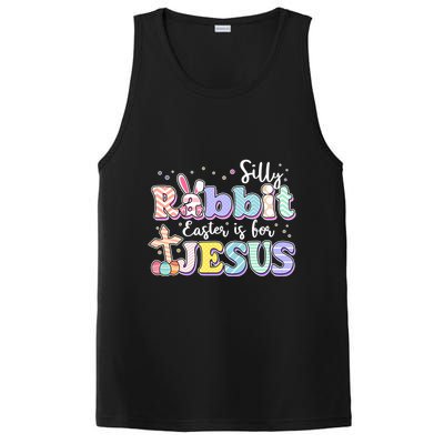 Silly Rabbit Easter Is For Jesus PosiCharge Competitor Tank