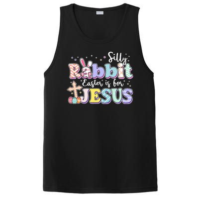 Silly Rabbit Easter Is For Jesus PosiCharge Competitor Tank