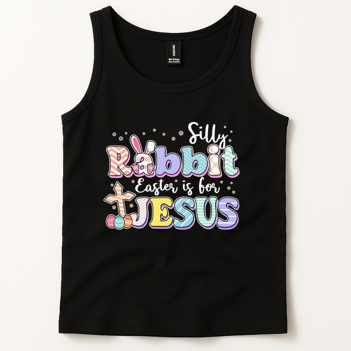 Silly Rabbit Easter Is For Jesus Tank Top