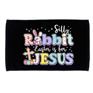 Silly Rabbit Easter Is For Jesus Microfiber Hand Towel