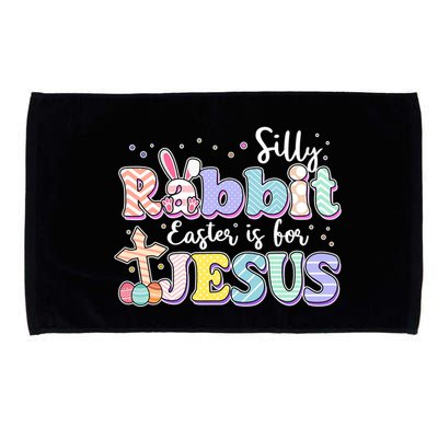 Silly Rabbit Easter Is For Jesus Microfiber Hand Towel