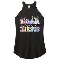 Silly Rabbit Easter Is For Jesus Women's Perfect Tri Rocker Tank