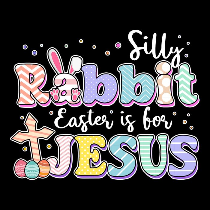 Silly Rabbit Easter Is For Jesus Wool Snapback Cap